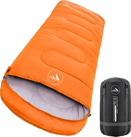 Slaapzak - Mummieslaapzak - Dekenmodel - Met een draagtas - Kamperen Slaapzak - Mummieslaapzak - Dekenmodel - Met een draagtas - Kamperen