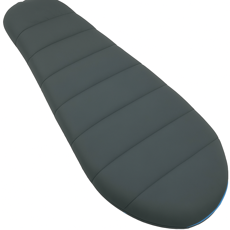 Load image into Gallery viewer, HikeMeister ® Mummy slaapzak Xtreme Blauw 1800 gram ! met katoenen binnen voering windstopper en thermokraag
