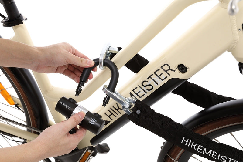 Load image into Gallery viewer, Hikemeister ® ART 4 Kettingslot 120 cm / Fietsslot
