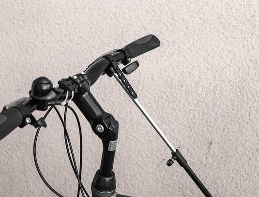 Hikemeister ® Fiets ophangsysteem - fiets reparatiestandaard Montagestandaard - Tot 35 kg - Fietsreparatie Ebike - MTB -alle fietsen - Incl. Stuurhouder - Zwart - magneetbak